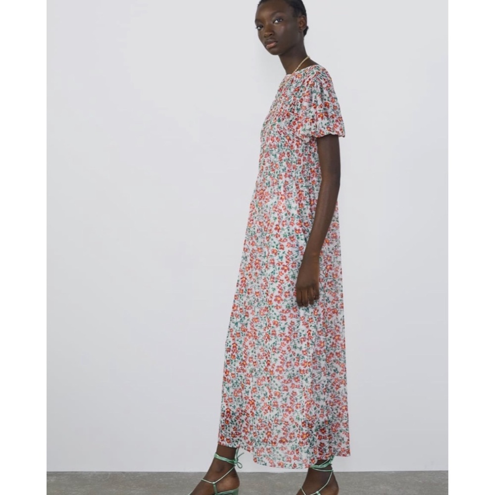 Floral Tulle Dress